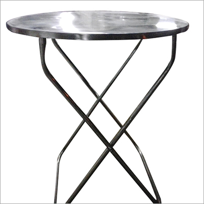 Eco-Friendly Stainless Steel Round Table
