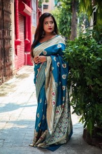 Ladies Printed Silk Saree