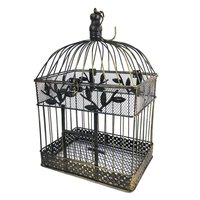 Powder Coated Iron Bird Cage