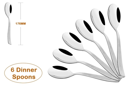 Shapes Alpine Dinner Spoon 6 Pcs