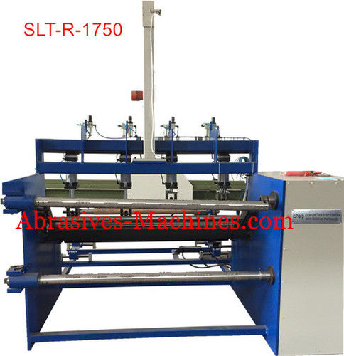 Abrasive roll slitter Machine