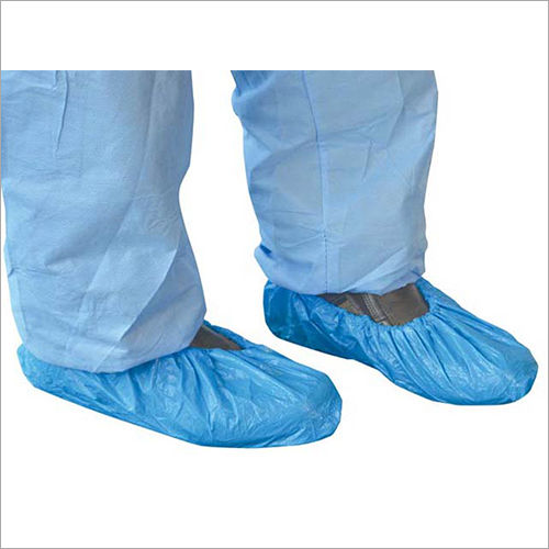 Sky Blue Disposable Shoe Cover At Price Range 5 00 10 00 Inr Piece In Pimpri Id C