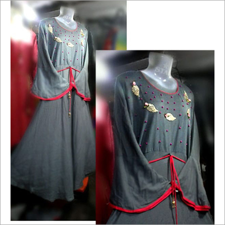 Rayon Indo Wester Gown