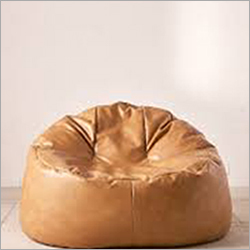 Avaialble In Different Color Leather Bean Bag