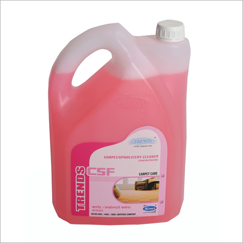 Carpet And Upholstery Cleaner - Liquid Solution, 5 & 20 Liters, Pink Color | Stain & Spot Remover, Herbal Odor, Commercial & Household Use