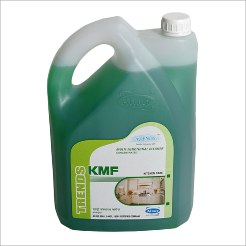 Kitchen Multifunctional Cleaner - Liquid, 5 & 20 Lit. Plastic Container, Green Color | Biodegradable Multi-Application for Floors, Walls, Sinks, Dishwashing, Greasy Soil Removal