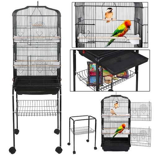 59 Inch Wrought Iron Bird Large Cage