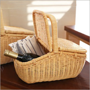 Rattan Picnic Basket Application: For Food Carry Use