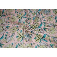 Indian made floral print fabric jaipuri ethnic print 100% Cotton Fabric