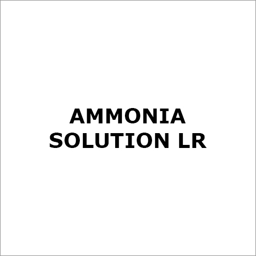 Ammonia Solution Lr - Cas No: 1336-21-6