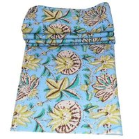 Indian made floral print fabric jaipuri ethnic print 100% Cotton Fabric