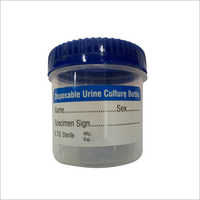 Disposable Urine Culture Container