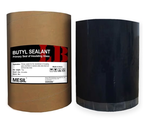 Mesil Hot Applied Butyl Sealant For Insulating Glass By HENAN MINMETALSEASAT INDUSTRIAL CO.,LTD