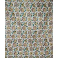 Indian made floral print fabric jaipuri ethnic print 100% Cotton Fabric