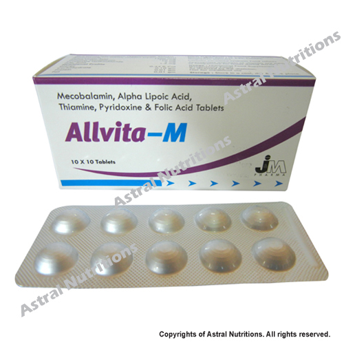 Allvita-M Tablet Suitable For: Suitable For All