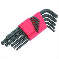 Allen Key Set - Hexagonal Shape, Multiple Sizes | Industrial Application For Tightening And Loosening Hexagonal Nuts
