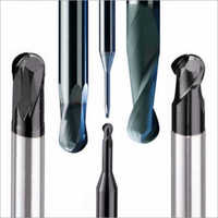 Solid Carbide Ball Nose End Mill - Multiple Sizes Available | Durable, Corrosion Resistant, Polished Finish