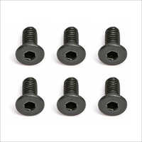 Hex Flat Head Screw - Metal, Polished Finish | Durable, Available In Multiple Sizes