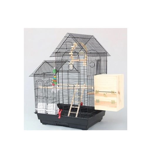 Large Roof Design Bird Cages Houses Metal Iron