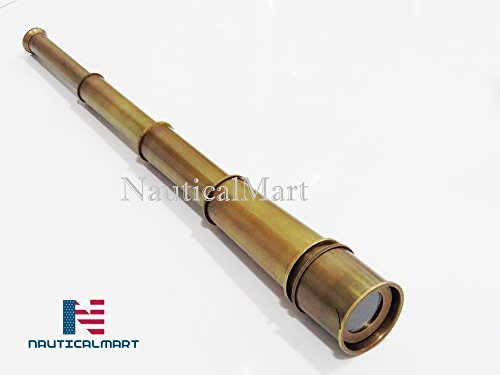 18 inch Brass Spyglass Telescopes Nautical Collectibles by Authentic Instruments INC AUTHENTIC INSTRUMENTS INC.