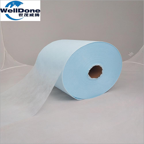 Blue Hydrophilic Nonwoven for Baby Diaper And Sanitary Napkin By WELLDONE (CHINA) INDUSTRY LIMITED