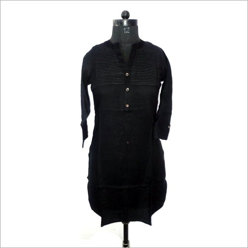 Available In Multicolour Black Fancy Kurti