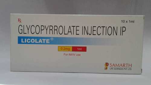 Liquid Glycopyrrolate Injection