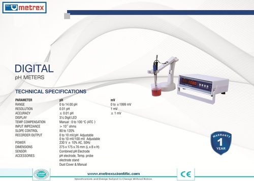 Digital Ph Meter