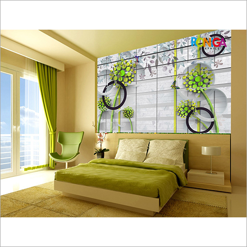 Hotel Room Customize Wallpaper - HD, PVC, 3D, Nonwoven; Customized Size, 400 gsm to 1mm Thickness | Waterproof, Scratch Proof, Easy Install