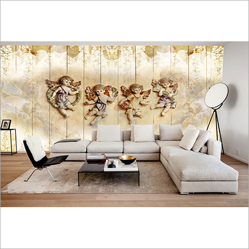 Digital Print Drawing Room Customized Wallpaper Thickness: 400 Gsm To 1Mm Millimeter (Mm)