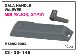 Dala Handle w/lever Major, Gypsy
