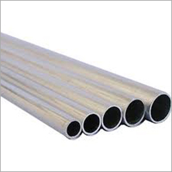 Silver Aluminium Round Pipe