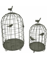 Set of Two Halloween Craft Cage