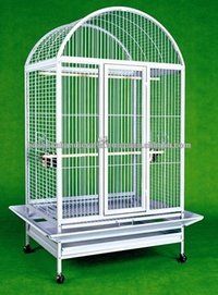 New Large Play Dome Top Wrought Iron Bird Cage