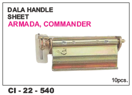 Dala Handle Sheet Armada, Commander