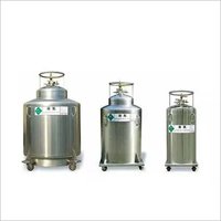 Liquid Helium Cylinder - 60 To 500 Liters, Lightweight Durable Design | Non-magnetic, Air Transport Suitable, Large Ball Valves