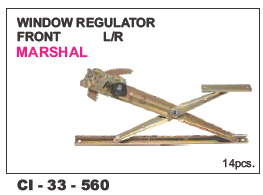 Window Regulator Front L/R Marshal L/R