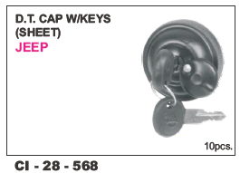 DT Cap w/Sheet Jeep