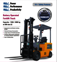 1.5 Ton Electric Forklift Truck Om Application: Warehouse