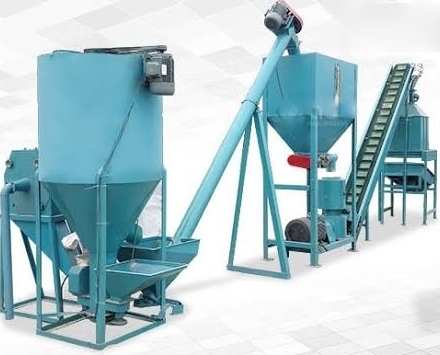 Poultry Feed Plant Machinery Capacity: 1000 Kg/Hr Kg/Hr