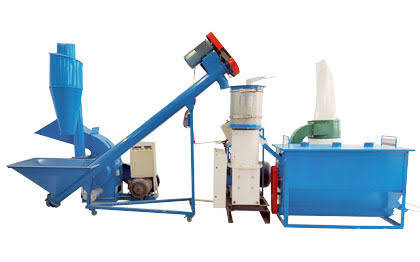 Poultry Feed Pallet Mill Plant - 100 kg/hr Capacity, 15 Hp Power | Compact Structure, Eco-Friendly, High Efficiency, Low Noise, Lower Energy Consumption
