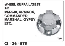 Wheel Kuppa Armada, Commander, Marshal, Gypsy Vehicle Type: 4 Wheeler