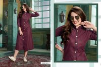 Cotton Twirl Kurtis