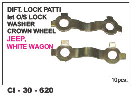 Lock Patti crown wheel Jeep