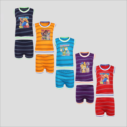 Kids Half Sleeves T Shirt With Short Set - Cotton, Sizes S-M-L, Available in 10 Vibrant Colors | Anti-Wrinkle, Breathable, No Fade, Washable