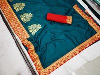 silk saree rangoli