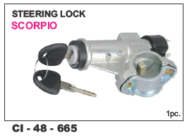 Steering Lock  Scorpio