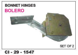 Bonnet Hinges Bolero