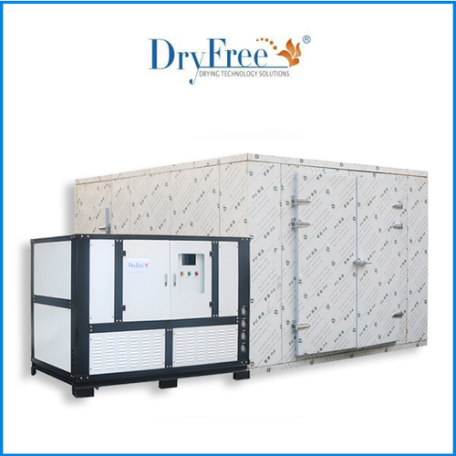 Dryfree Seafood Dryer - Stainless Steel 1600 x 1200 x 2200 mm | 28 kW Power High-Efficiency Hot Air Drying Uniform Temperature Control Low Energy Consumption Quiet Operation at 55 dB(A)