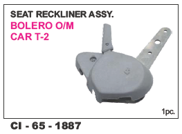 Seat Reckliner Assy Bolero O/M L/R